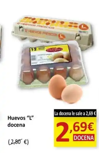 SPAR Huevos L docena oferta