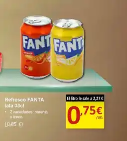 SPAR FANTA Refresco oferta