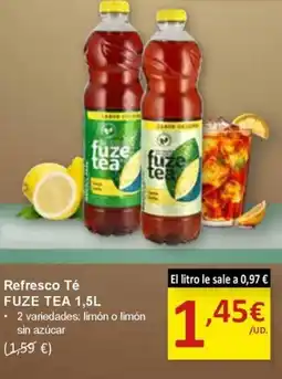 SPAR FUZE TEA Refresco Té oferta