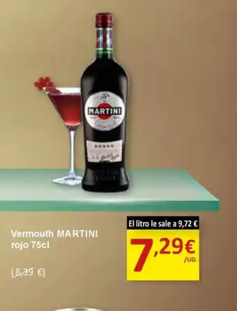 SPAR MARTINI Vermouth rojo oferta