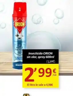 SPAR ORION Insecticida sin olor spray oferta