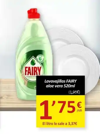 SPAR FAIRY Lavavajillas aloe vera oferta