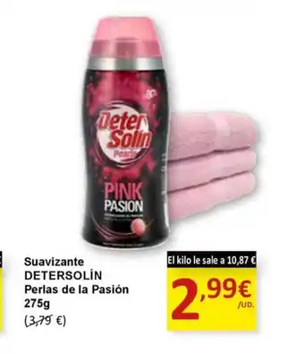 SPAR DETERSOLIN Suavizante Perlas de la Pasión oferta