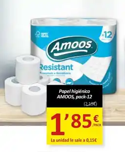 SPAR AMOOS Papel higiénico oferta