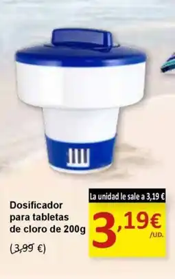 SPAR Dosificador para tabletas de cloro oferta