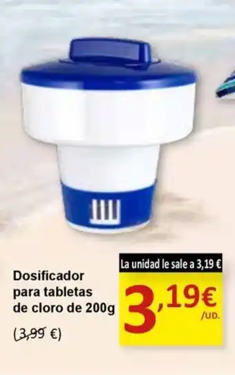 SPAR Dosificador para tabletas de cloro oferta