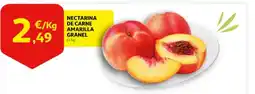 Alcampo Nectarina de carne amarilla granel oferta