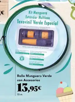 Gadis Rollo Manguera Verde con Accesorios oferta