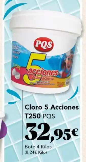 Gadis PQS Cloro 5 Acciones T250 oferta