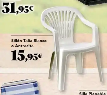 Gadis Silla Plegable Birki Blanca o Antracita oferta
