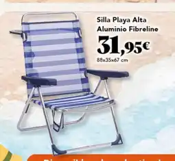 Gadis Silla Playa Alta Aluminio Fibreline oferta