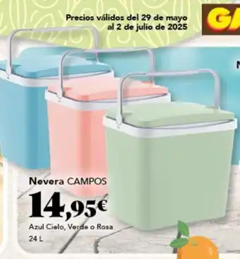 Gadis CAMPOS Nevera oferta