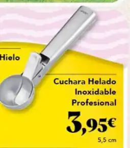Gadis Cuchara Helado Inoxidable Profesional oferta