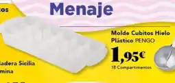 Gadis PENGO Molde Cubitos Hielo Plástico oferta