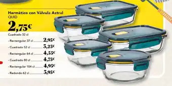 Gadis Hermético con Válvula Astral oferta