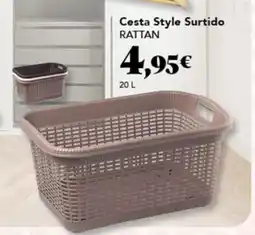 Gadis RATTAN Cesta Style Surtido oferta