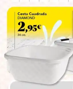 Gadis DIAMOND Cesta Cuadrada oferta