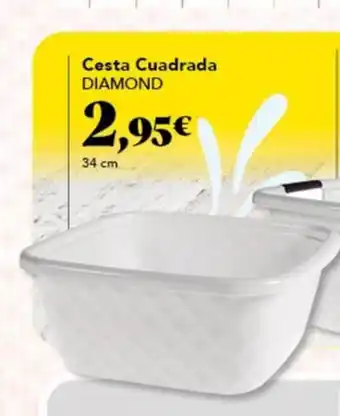 Gadis DIAMOND Cesta Cuadrada oferta