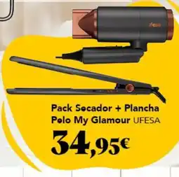 Gadis UFESA Pack Socador + Plancha Polo My Glamour oferta