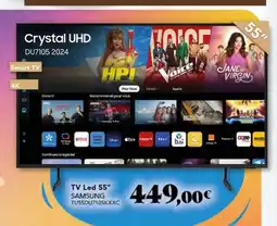 Gadis SAMSUNG TV Led 55" TU55DU7105KXXC oferta