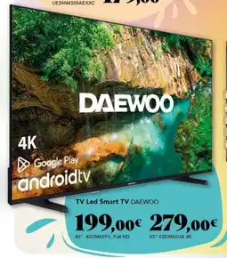 Gadis DAEWOO TV Led Smart TV oferta
