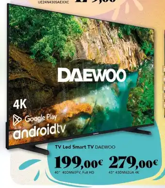 Gadis DAEWOO TV Led Smart TV oferta
