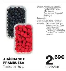 Supercor Arandano o frambuesa oferta
