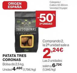 Supercor Patatas tres coronas oferta