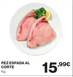 Supercor Pez espada al corte oferta