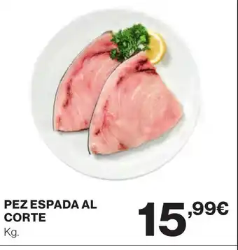 Supercor Pez espada al corte oferta