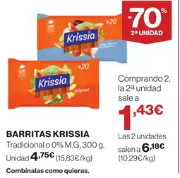 Supercor KRISSIA Barritas oferta