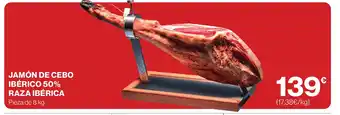 Supercor Jamón de cebo ibérico 50% raza ibérica oferta