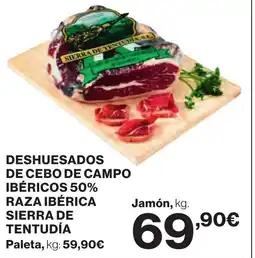 Supercor Deshuesados de cebo de campo ibéricos 50% oferta
