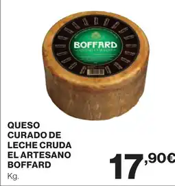 Supercor BOFFARD Queso curado de leche cruda el artesano oferta