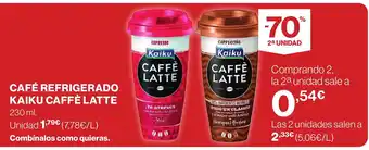 Supercor Café refrigerado kaiku caffè latte oferta