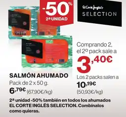 Supercor Salmón ahumado oferta
