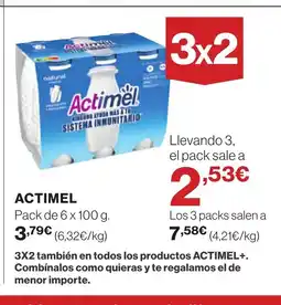 Supercor ACTIMEL oferta