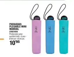 Optimus Paraguas plegable mini manual oferta