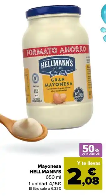 Carrefour HELLMANN'S Mayonesa oferta