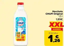 Carrefour CHUFI Horchata original oferta