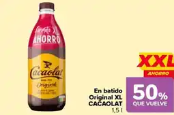 Carrefour CACAOLAT En batido Original XL oferta