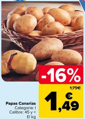 Carrefour Papas Canarias oferta