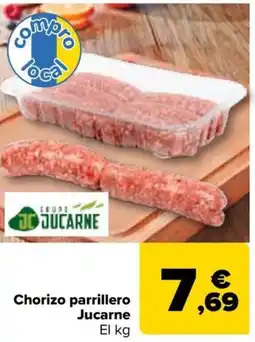 Carrefour Chorizo parrillero Jucarne oferta