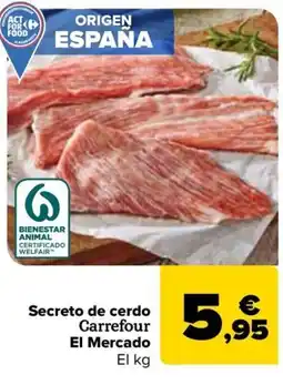Carrefour Secreto de cerdo Carrefour El Mercado oferta