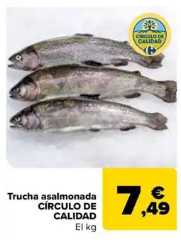 Carrefour CÍRCULO DE CALIDAD Trucha asalmonada oferta
