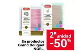 Carrefour NOEL. En productos Grand Bouquet oferta