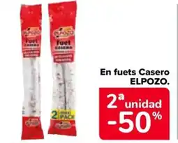 Carrefour ELPOZO En fuets Casero oferta