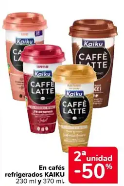 Carrefour KAIKU En cafés refrigerados oferta