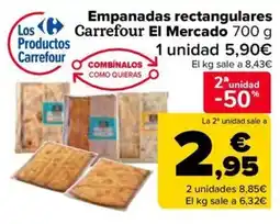 Carrefour Empanadas rectangulares Carrefour El Mercado oferta