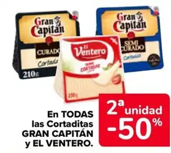 Carrefour GRAN CAPITÁN y EL VENTERO En todas las cortaditas oferta